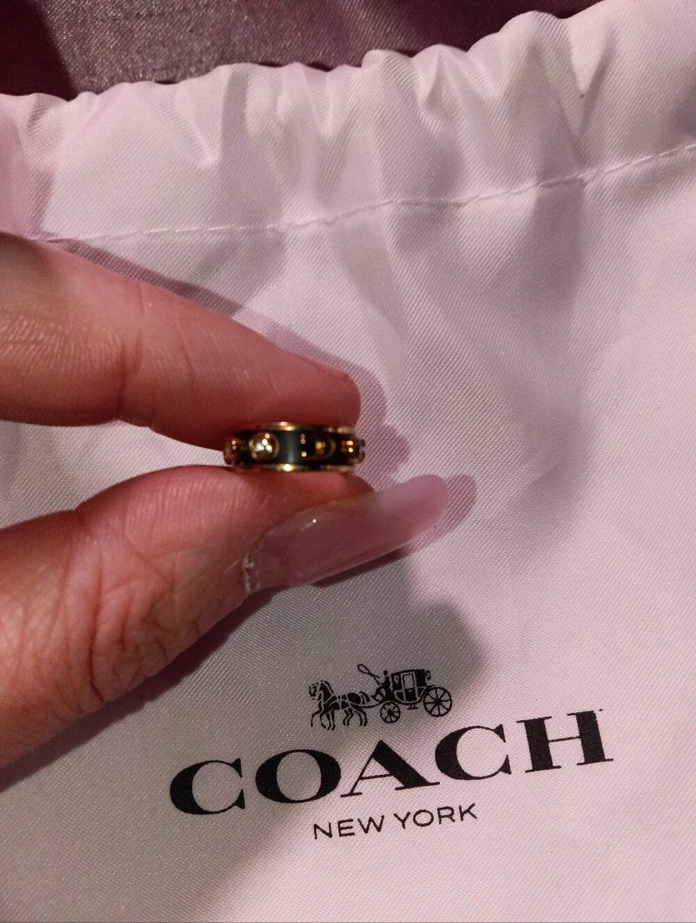 Coach ear cuff