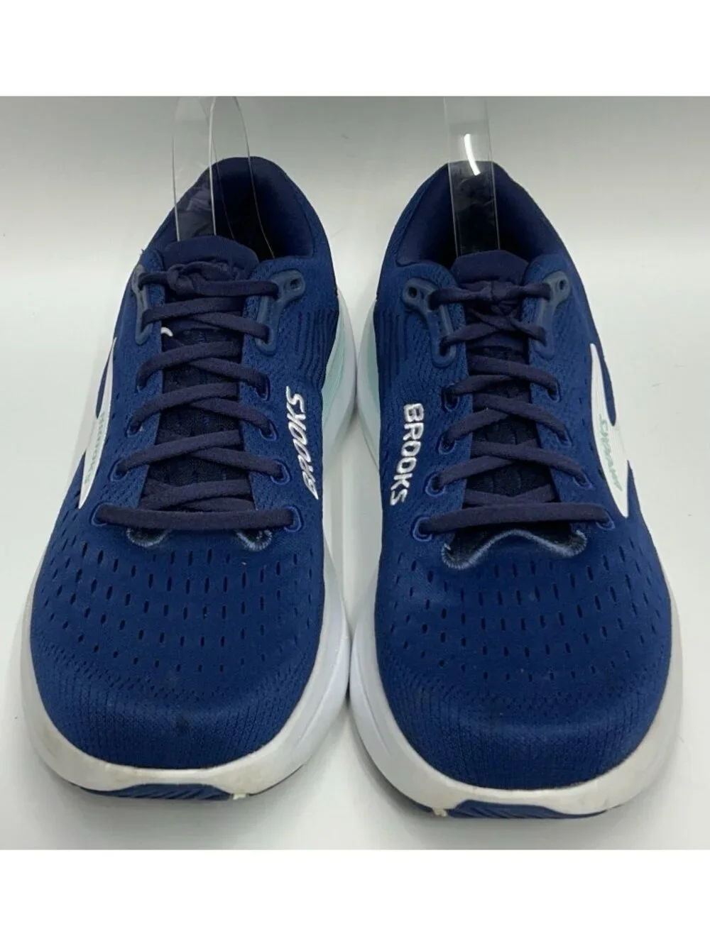 Brooks GHOST MAX 3 Shoes Womens 12 Navy Peacock Blue Walking Sneakers EXC