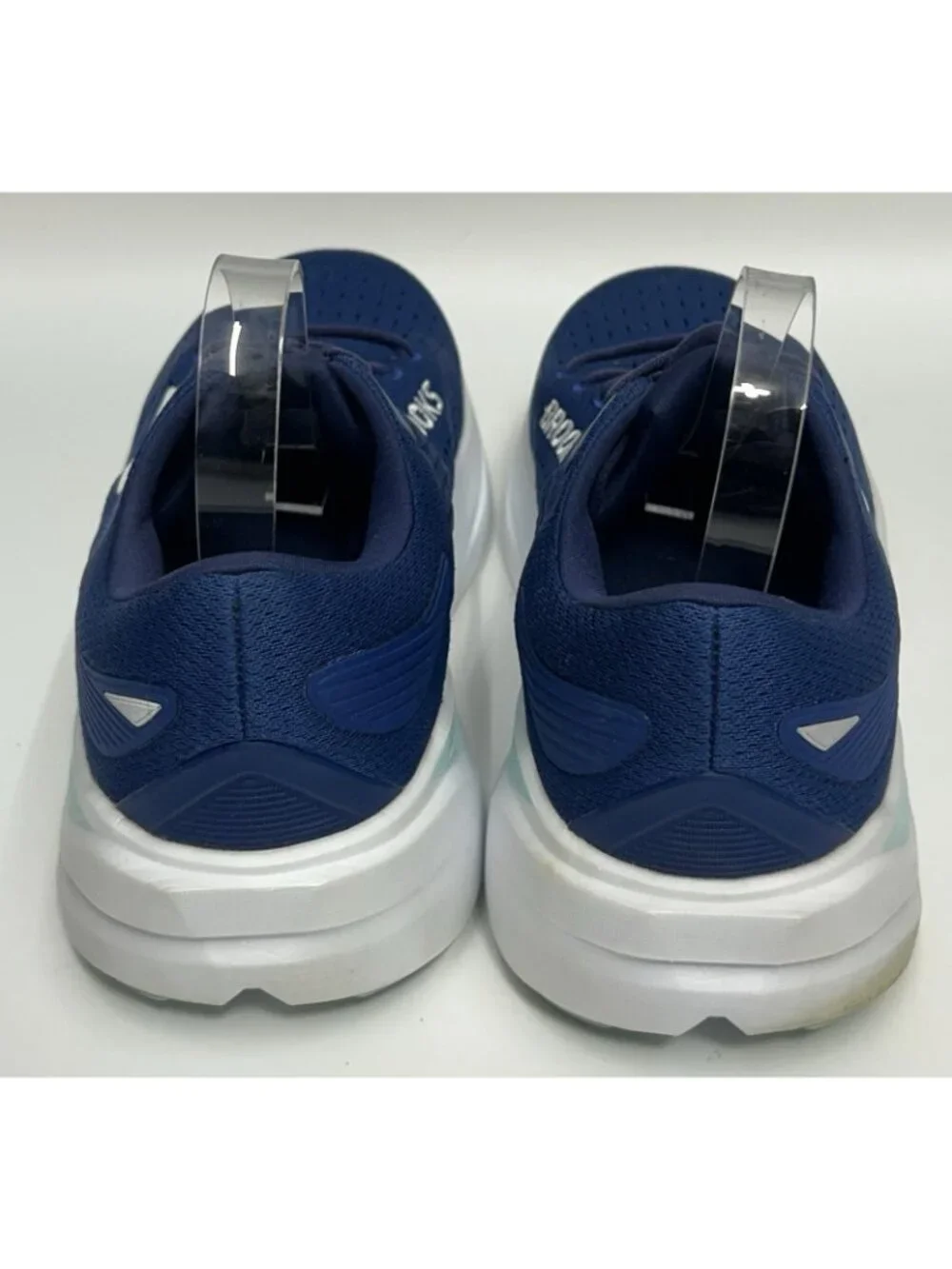 Brooks GHOST MAX 3 Shoes Womens 12 Navy Peacock Blue Walking Sneakers EXC