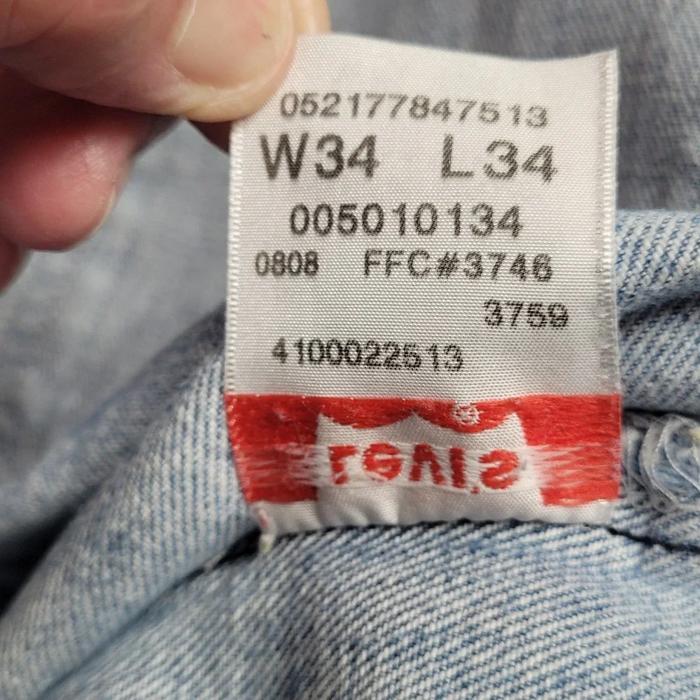 Levis natural classic‑fit