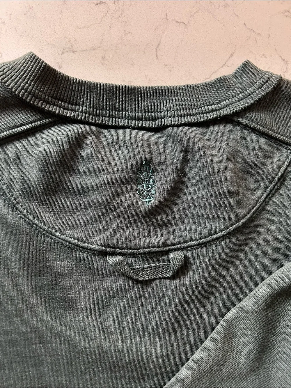 NWT Free People Movement Intercept Pullover in Evergreen
