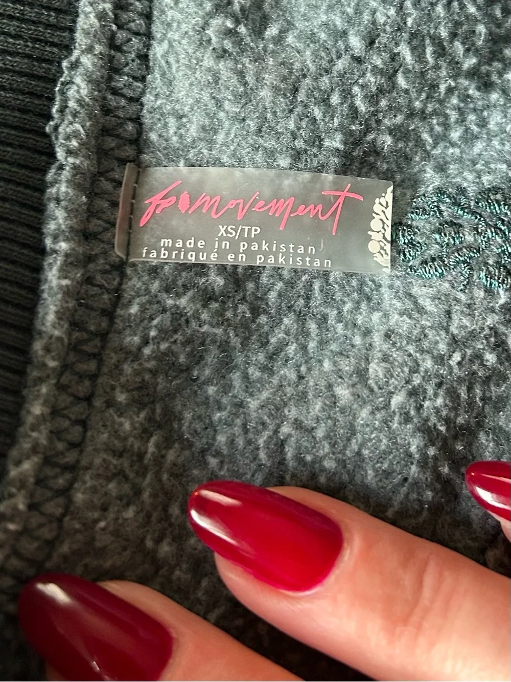 NWT Free People Movement Intercept Pullover in Evergreen