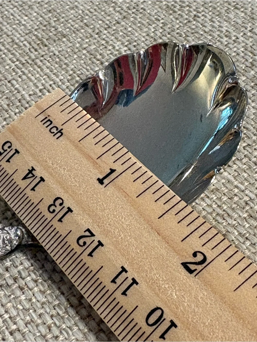 Vintage WM A Rogers Silverplate Nut Candy Serving Spoon Set of 3