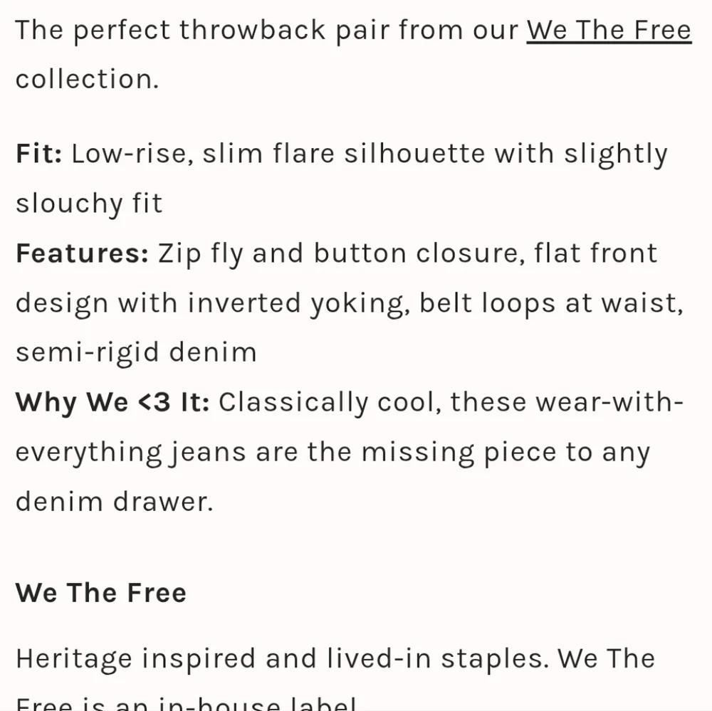Free People experience timeless