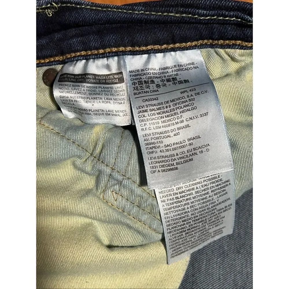 Levis actual 34x30