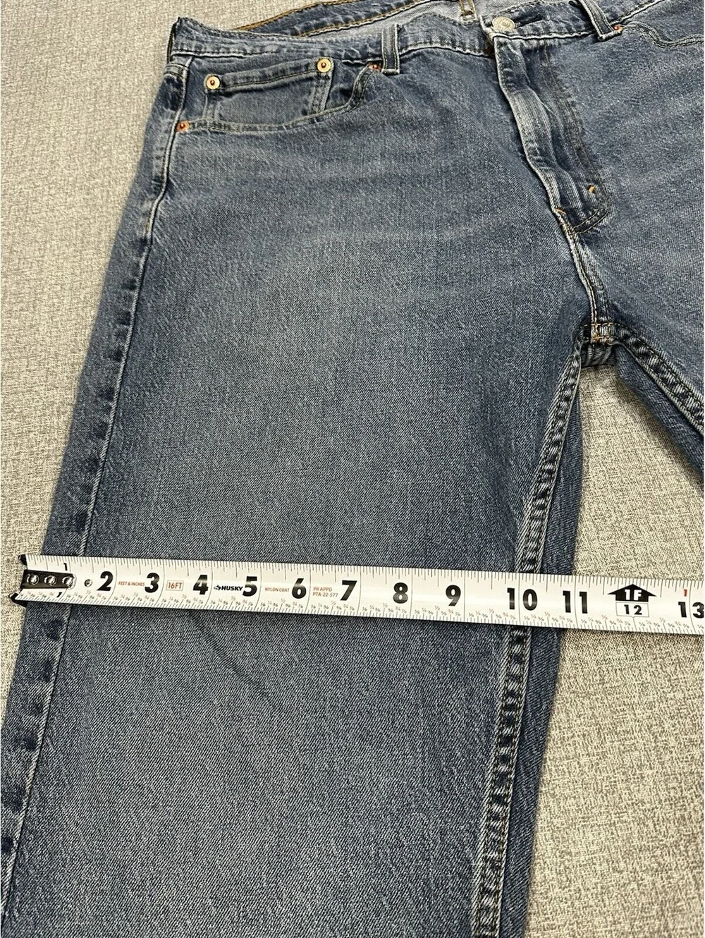 Levis size anytime