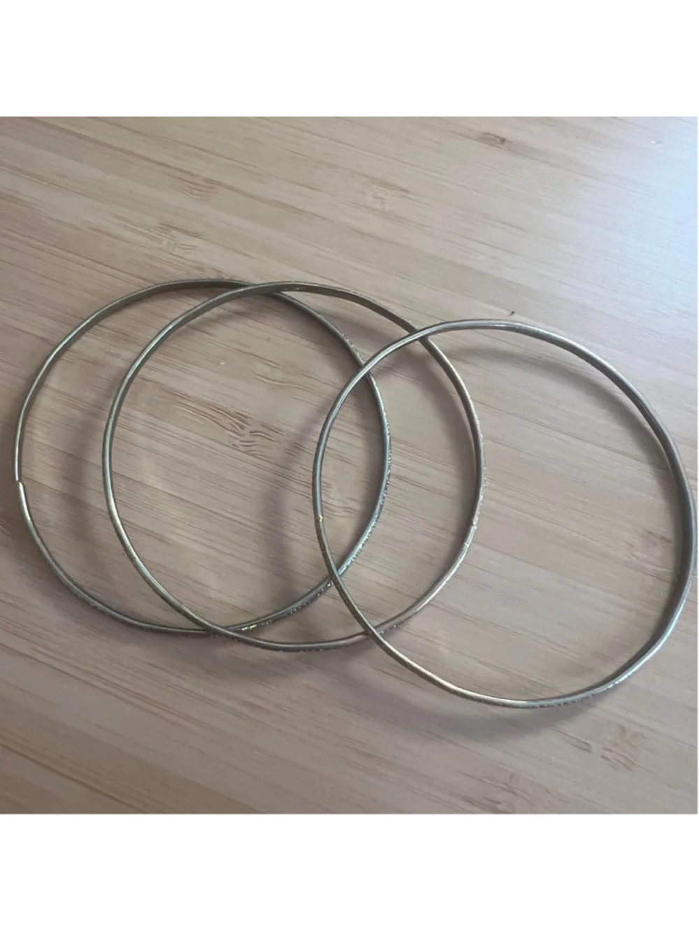 Set of 3 gold bangles