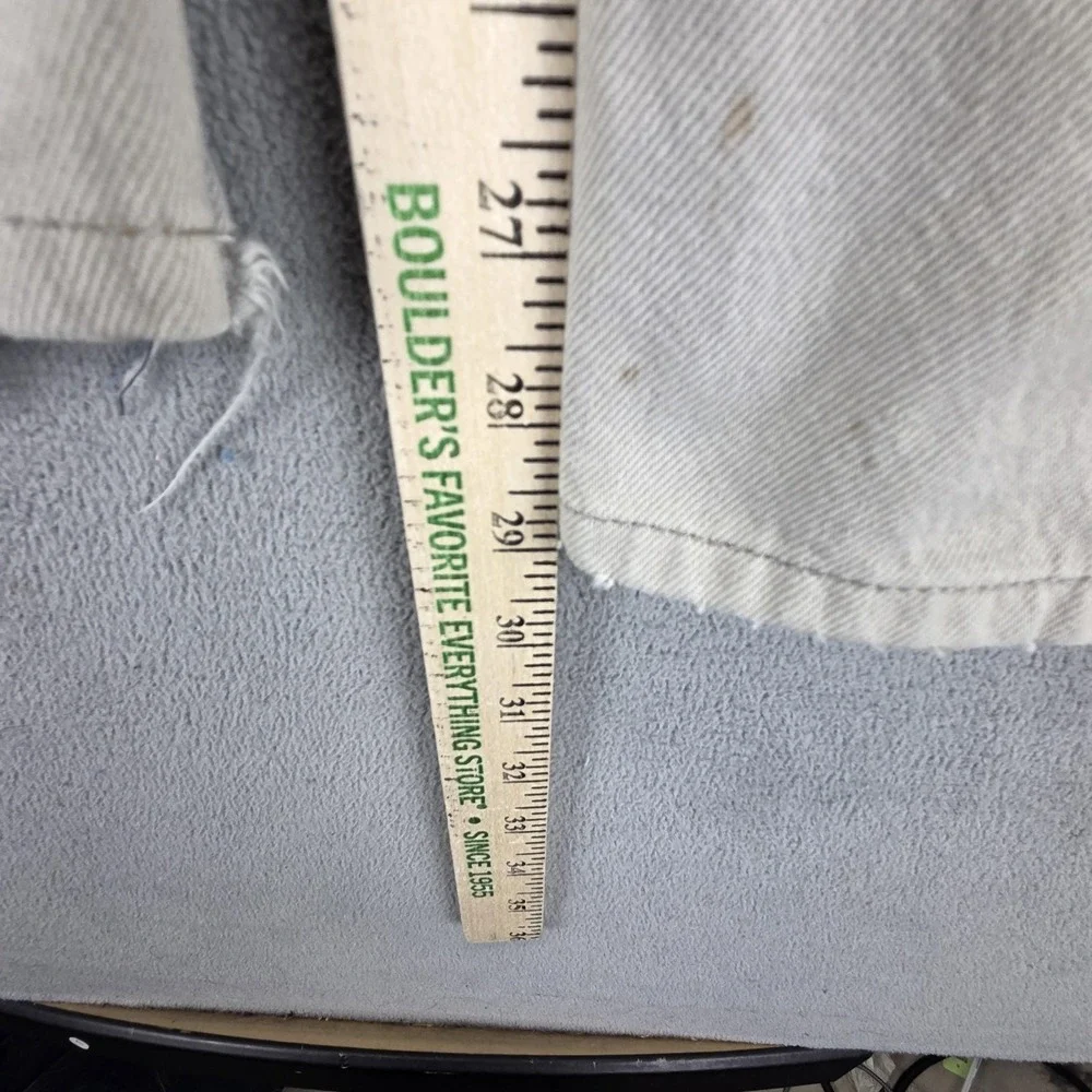 Vintage Levis 501 Jeans Mens Gray‎ Made In USA 90s Button Fits 34x29