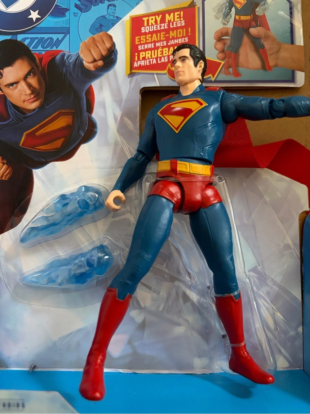 DC poseable superman