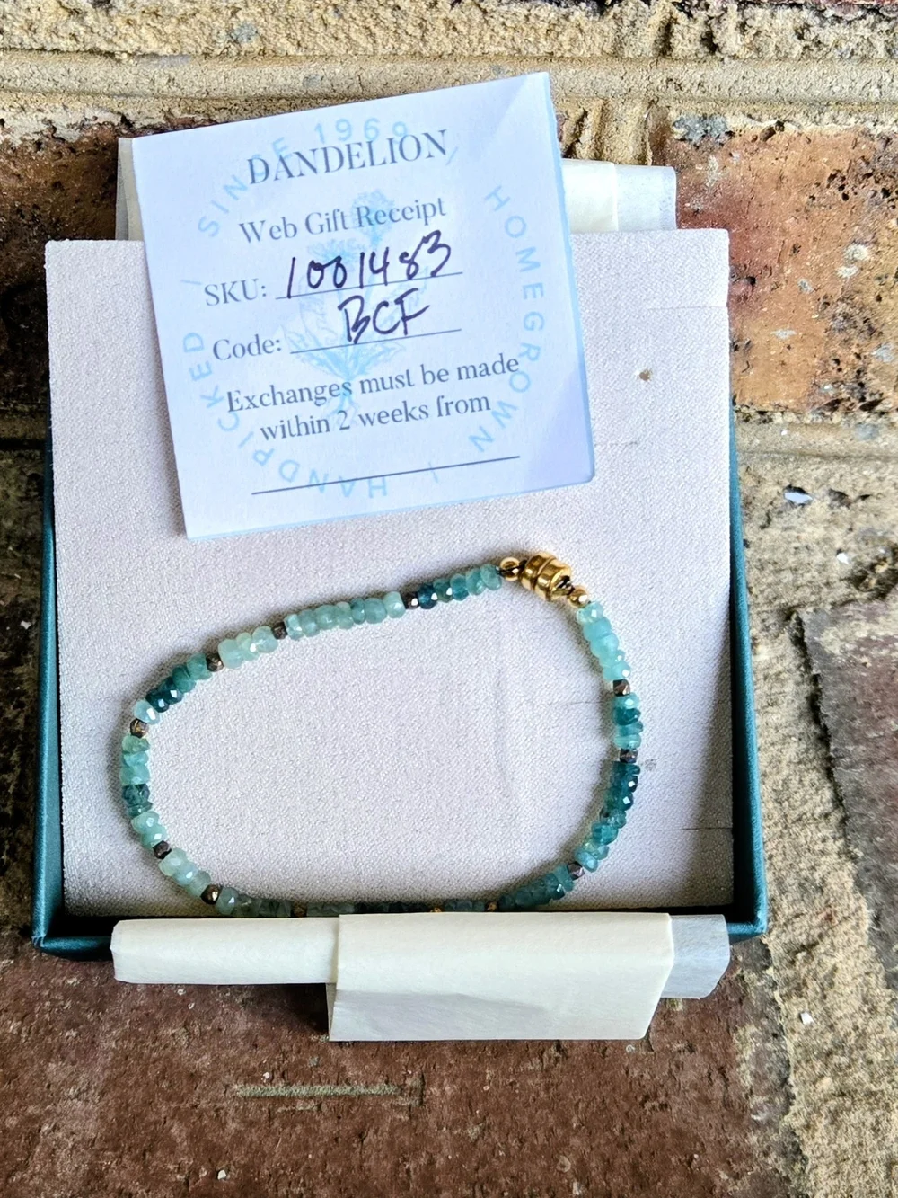 (4) Accent Bracelets Dandelion Alicia Van Fleteren
