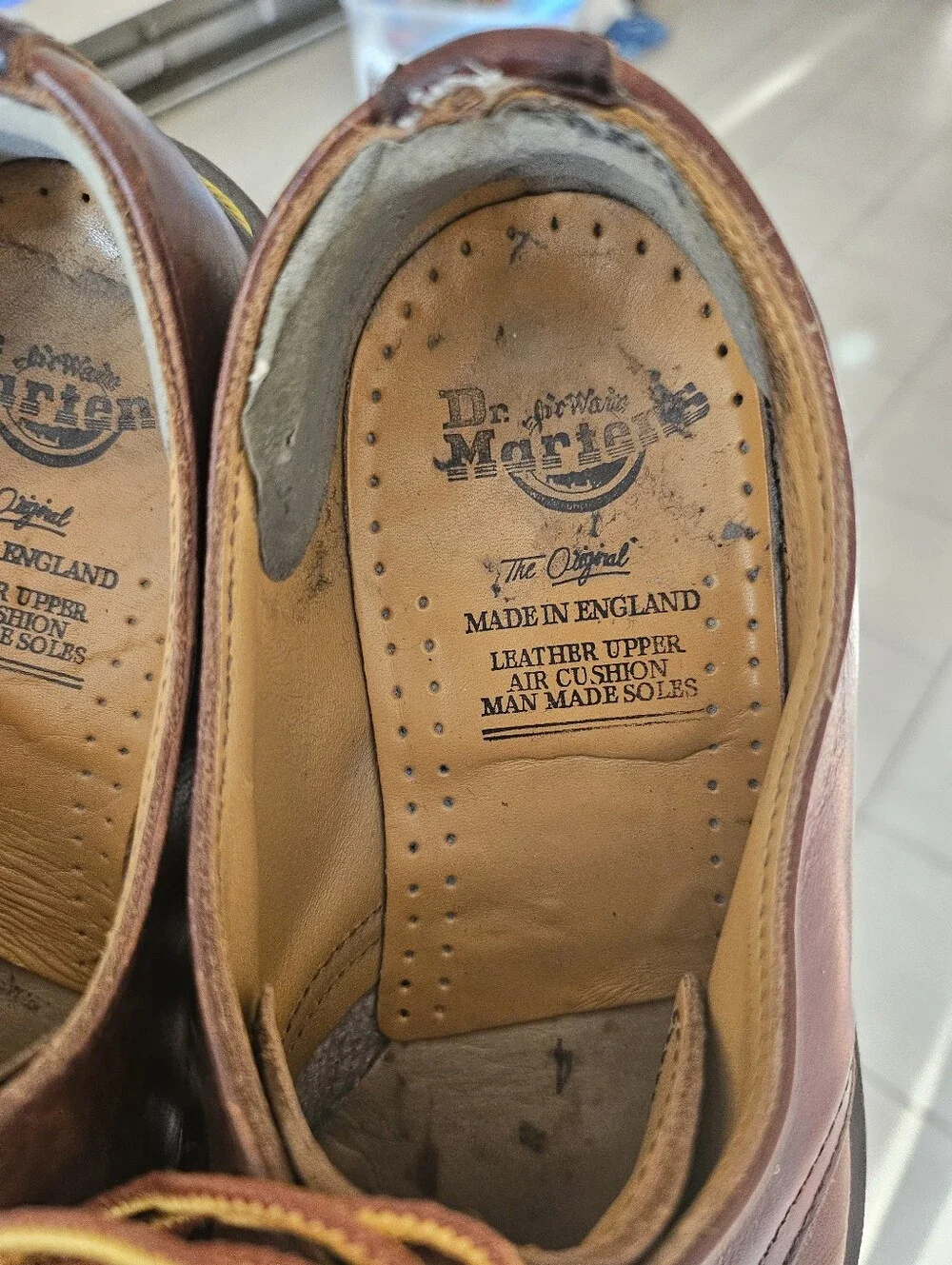 Vintage Dr. Martens Made In England Womens Size 6
