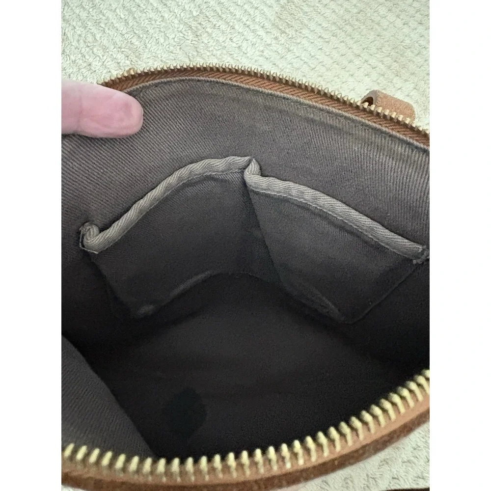 Madewell brown leather