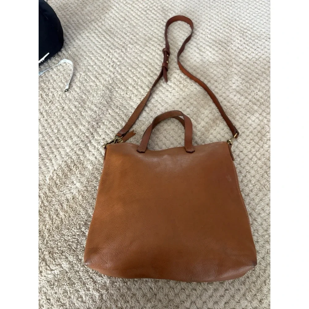 Madewell brown leather