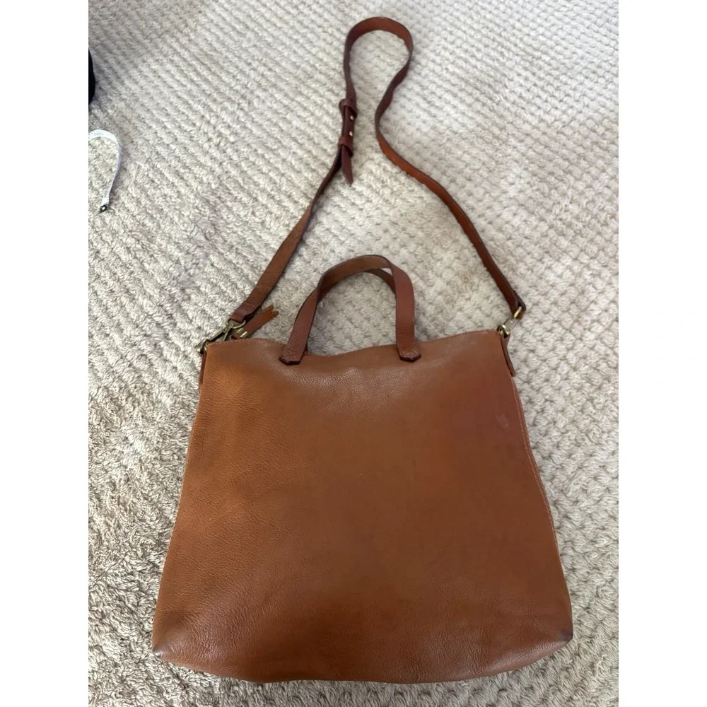 Madewell brown leather