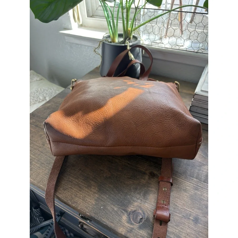 Madewell brown leather