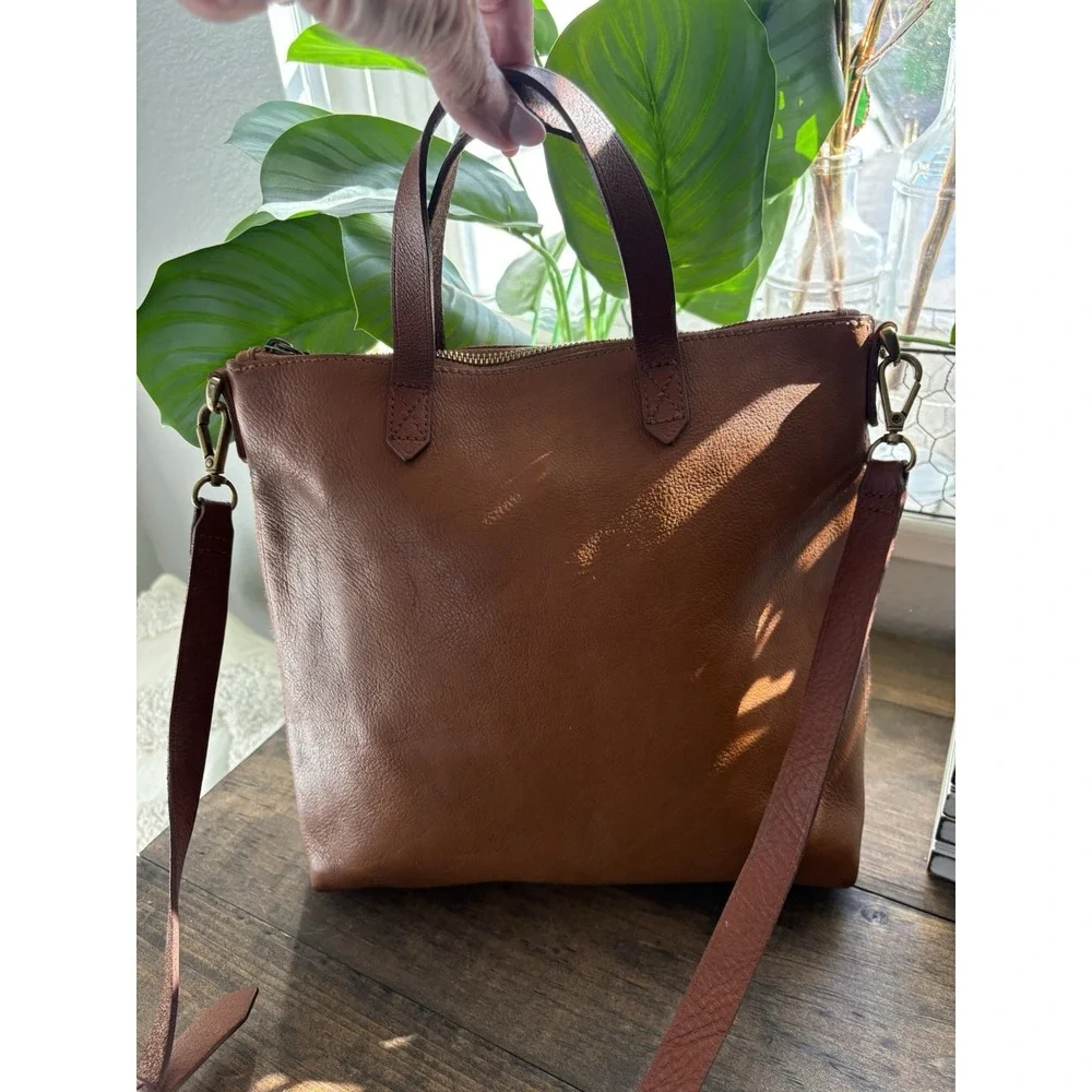 Madewell brown leather