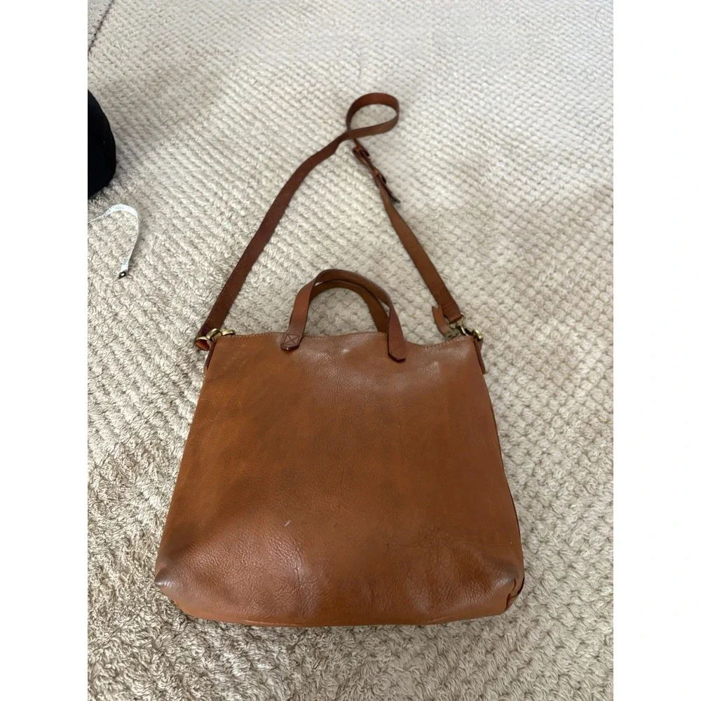 Madewell brown leather