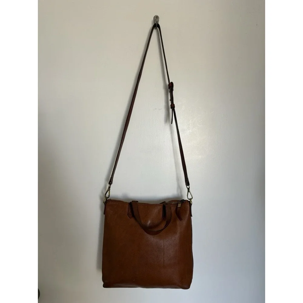Madewell brown leather