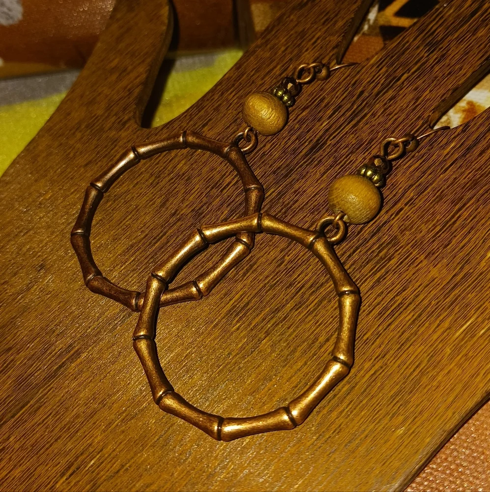 Bronze Earrings