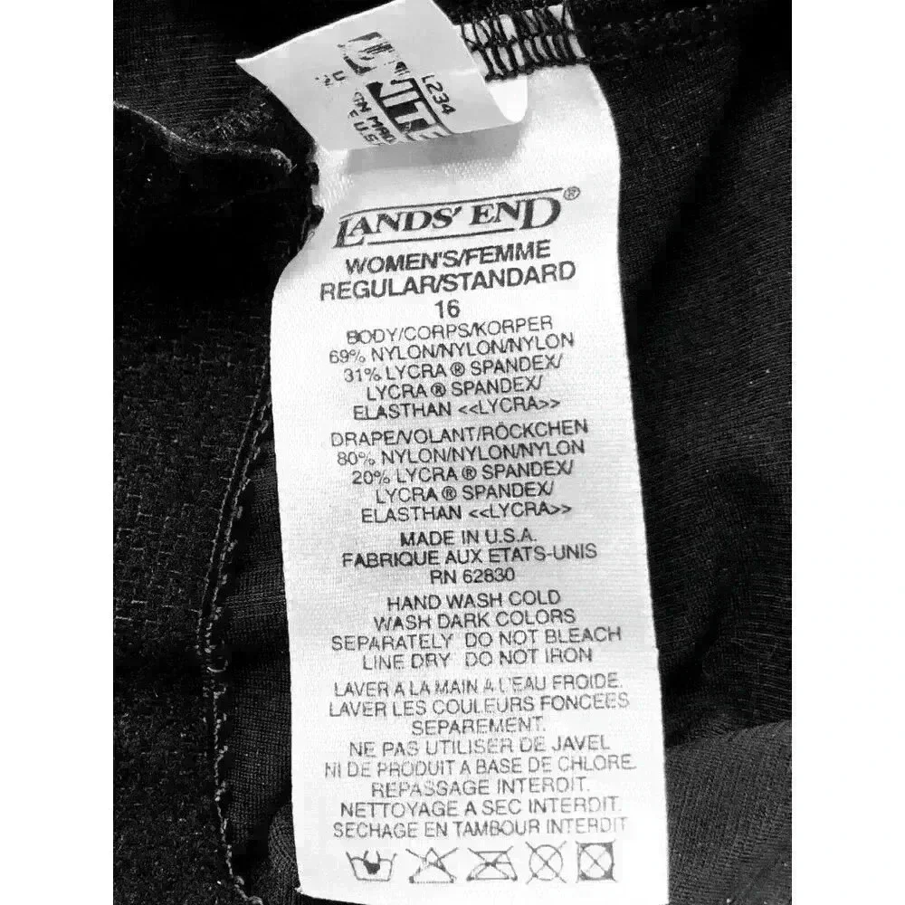 Lands End this swimsuit