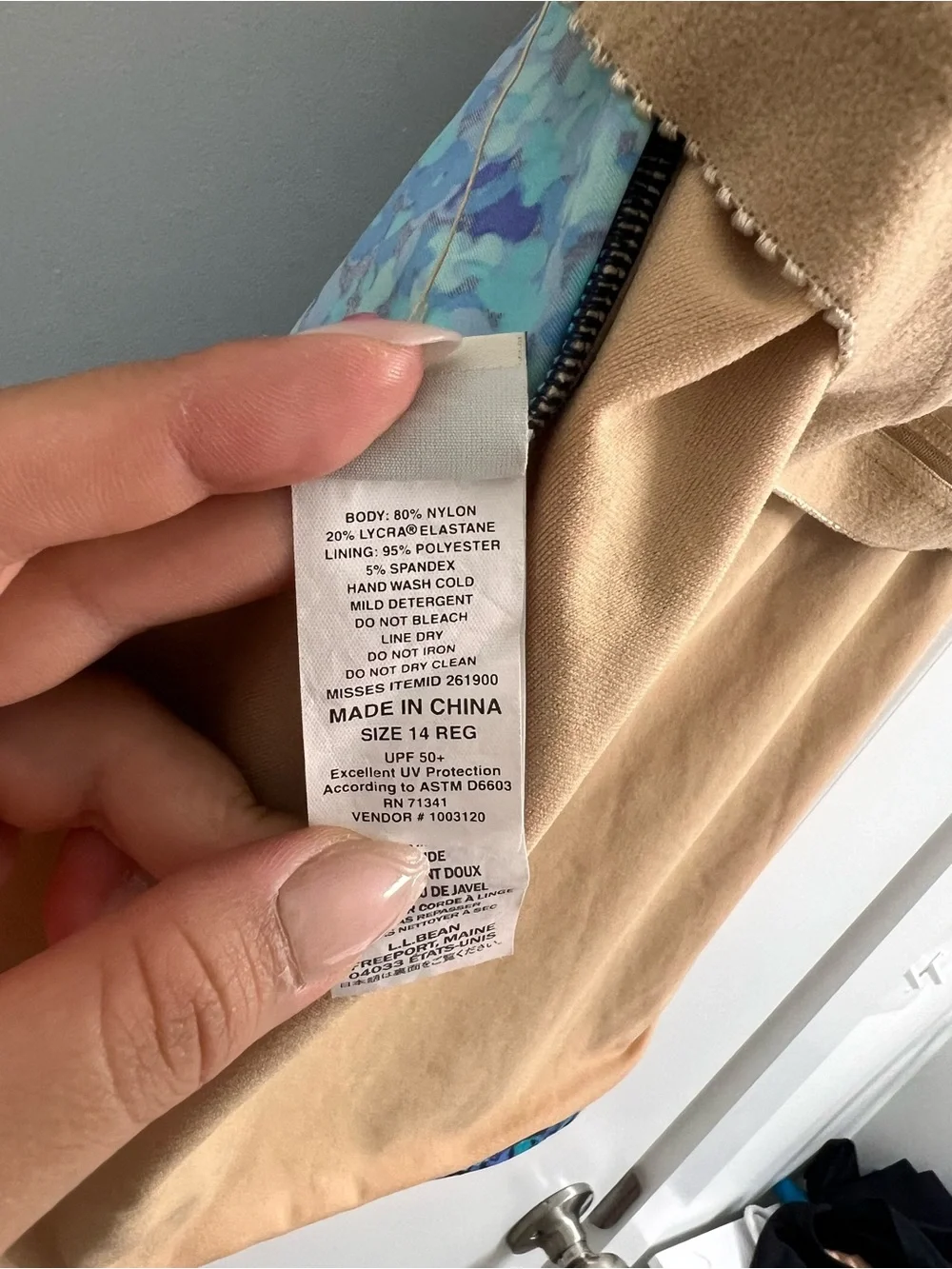 L.L. Bean bean swimwear