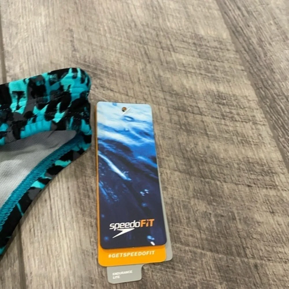 Speedo Teal Endurance Lite‎ Bikini Bottoms