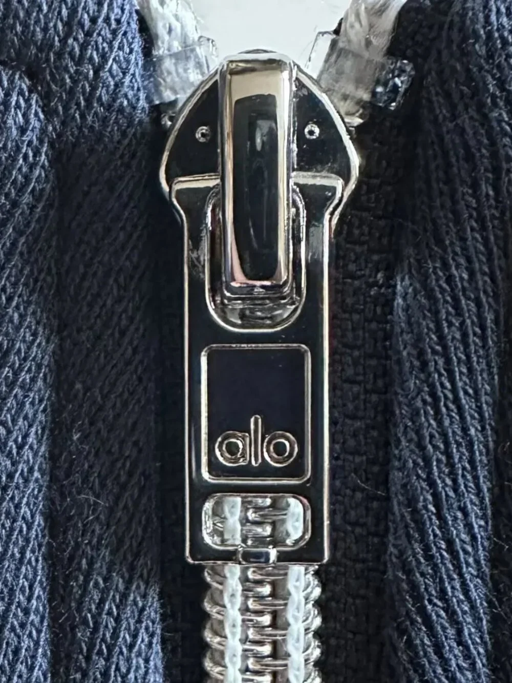 ALO Yoga Accolade Navy Quarter-Zip Pullover Size Large