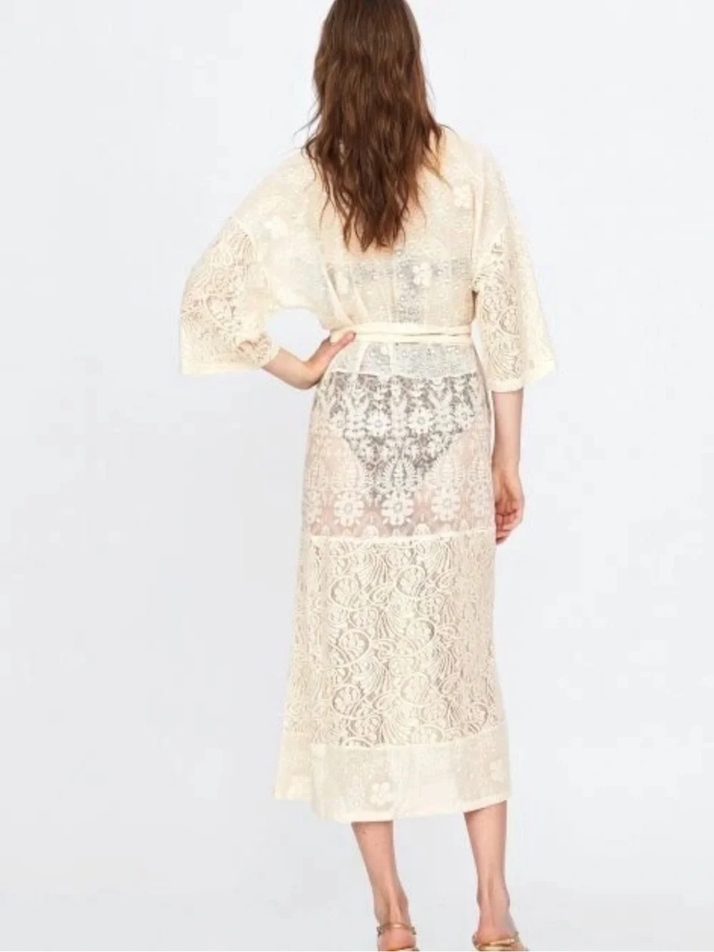 Zara lace kimono