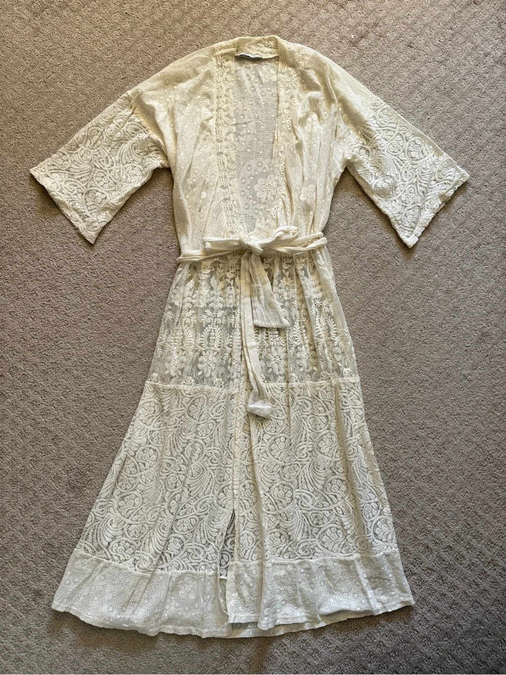 Zara lace kimono
