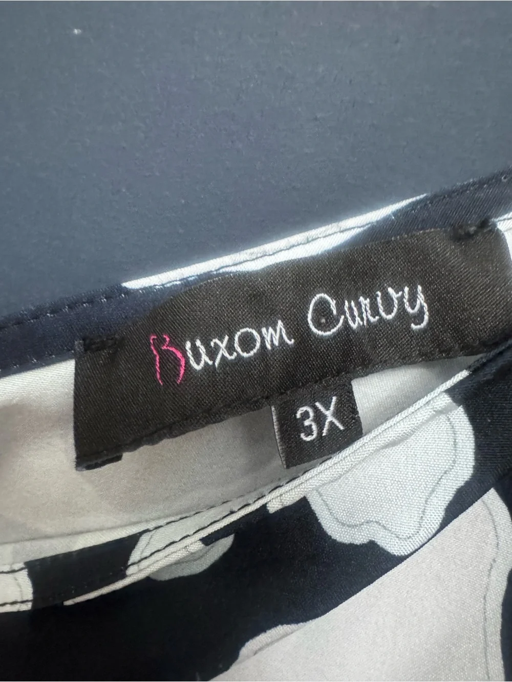 Buxom one shoulder