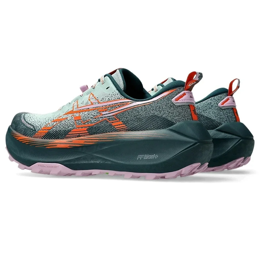 Womens Size 5 - ASICS Trabuco Max 4 Cold Moss Nova Orange 1012B769-400 Shoes NEW