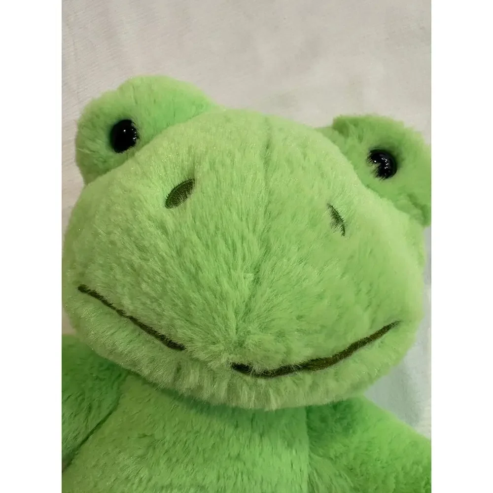 Build-A-Bear Workshop 16 inch Spring Green Frog Plush Stuffed Animal BAB