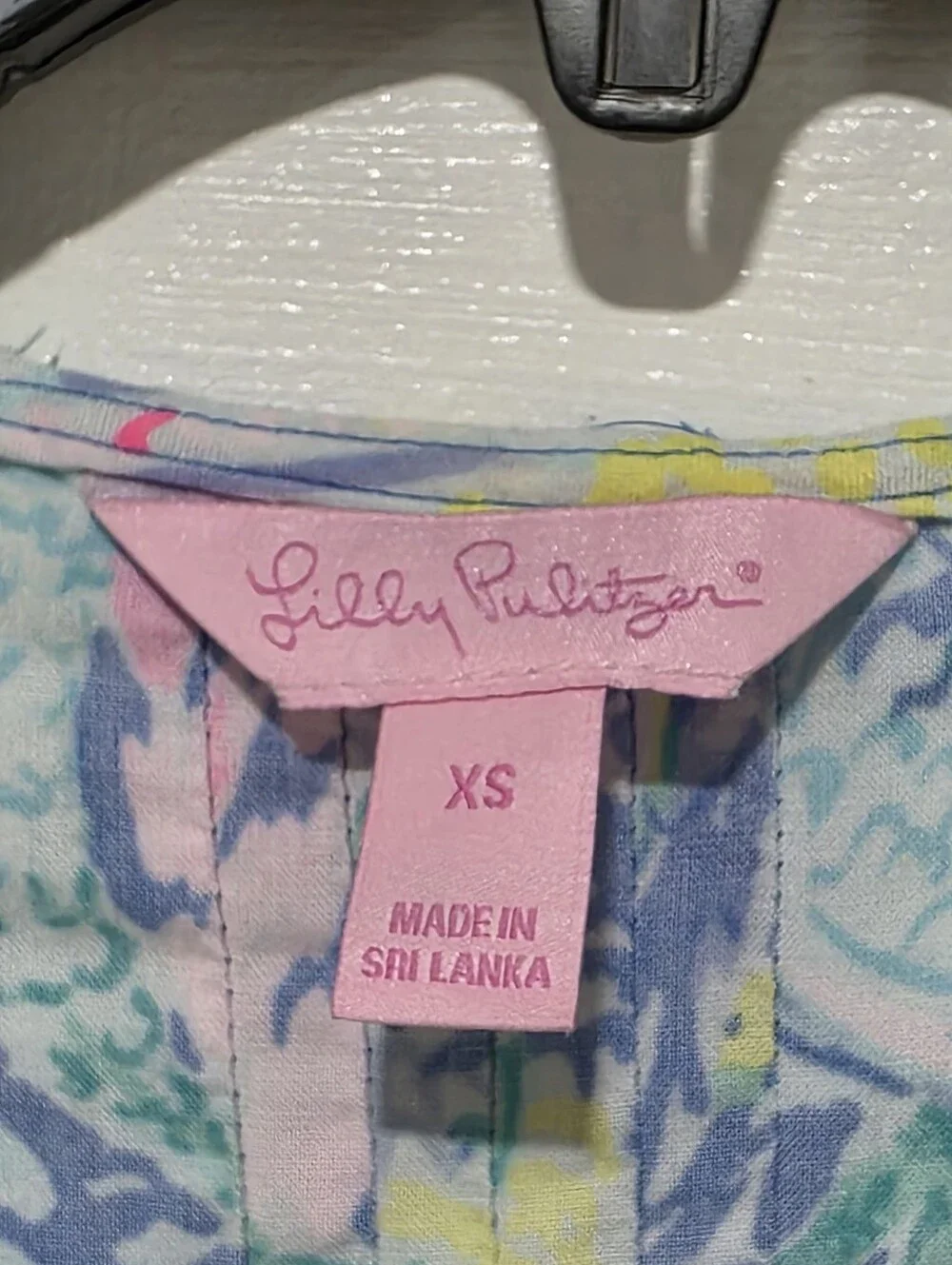 Lilly Pulitzer Pastel Floral Lace-Trim Swim Cover-Up