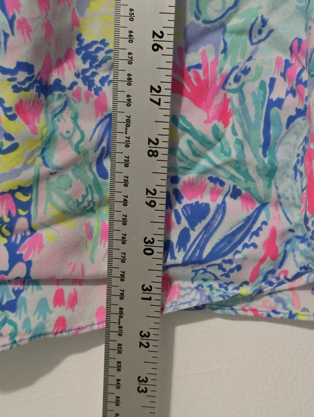 Lilly Pulitzer Pastel Floral Lace-Trim Swim Cover-Up