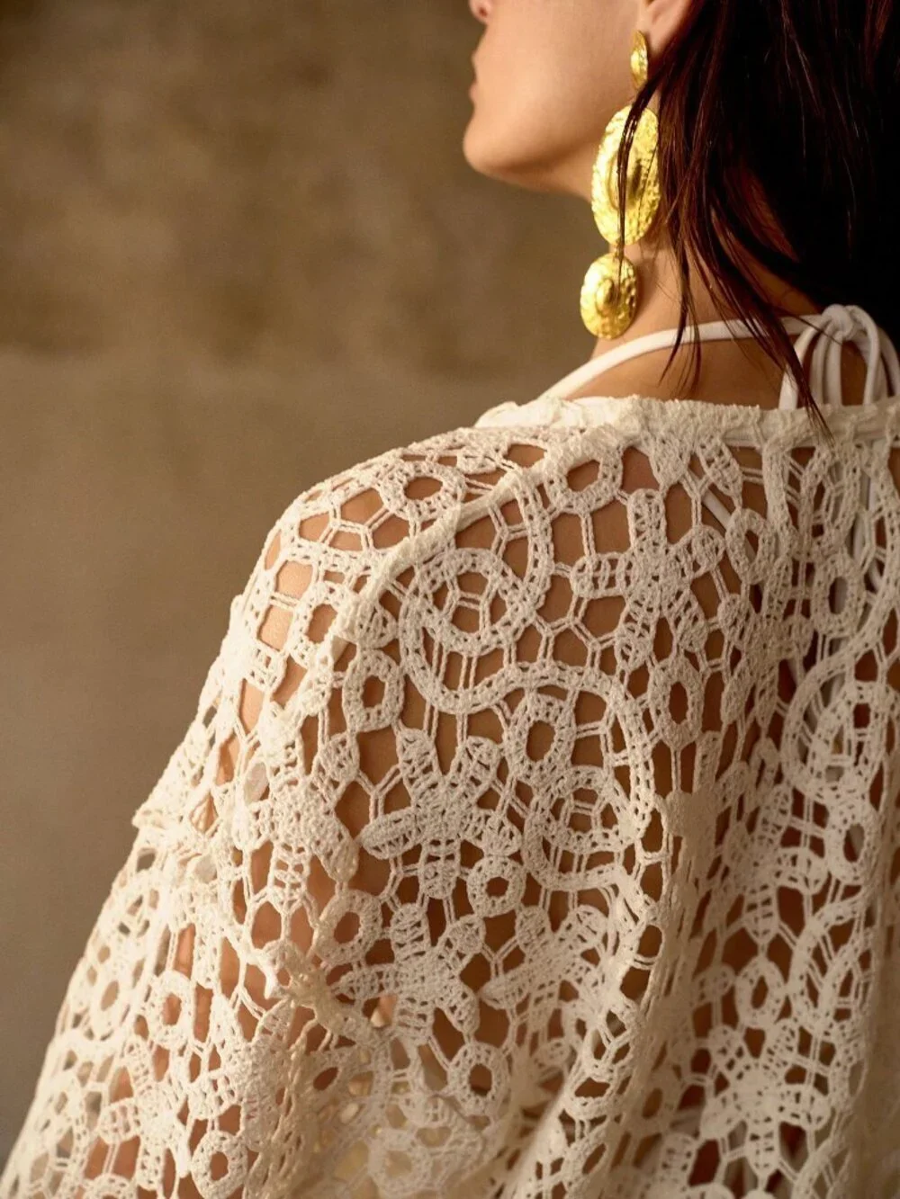 N/A beige women