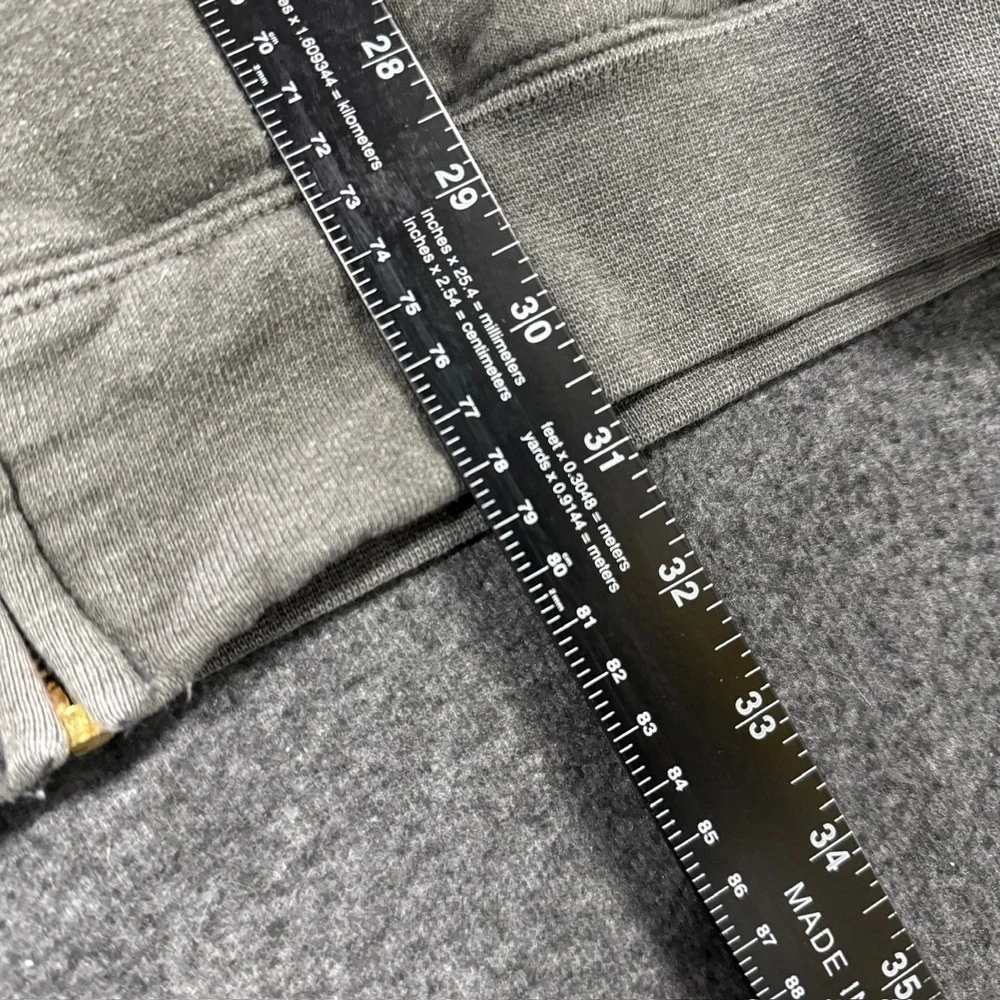 Modern Carhartt Zip Hoodie Mens L Tall Gray Good Faded Loose Fit Sweatshirt