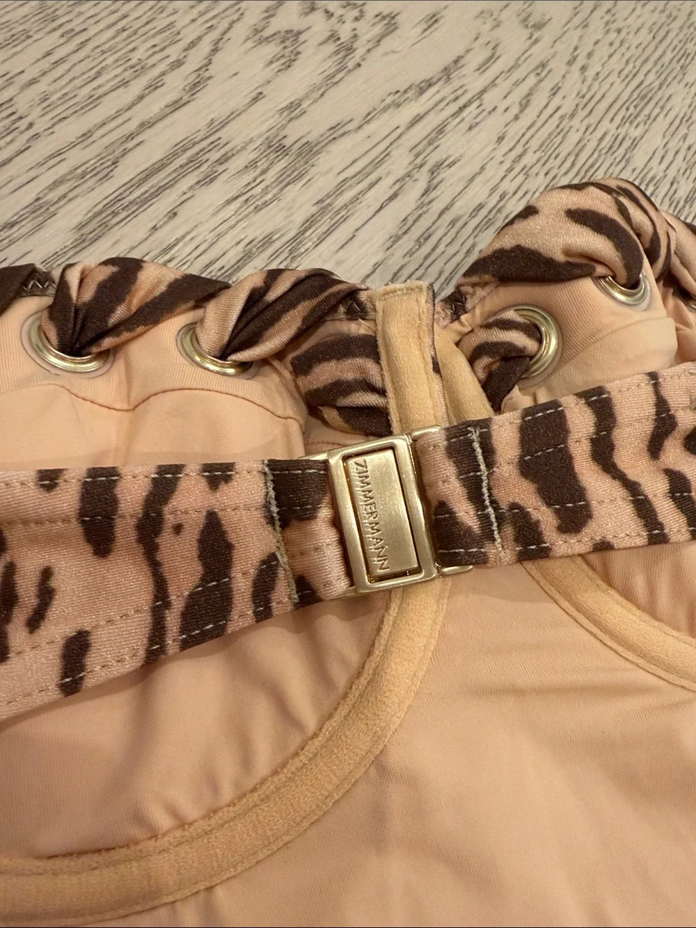 Zimmermann sophisticated strapless