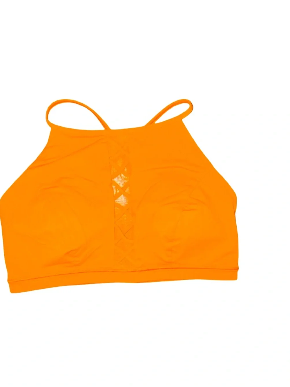 Lululemon Shoreline Top Vivid Amber size 6