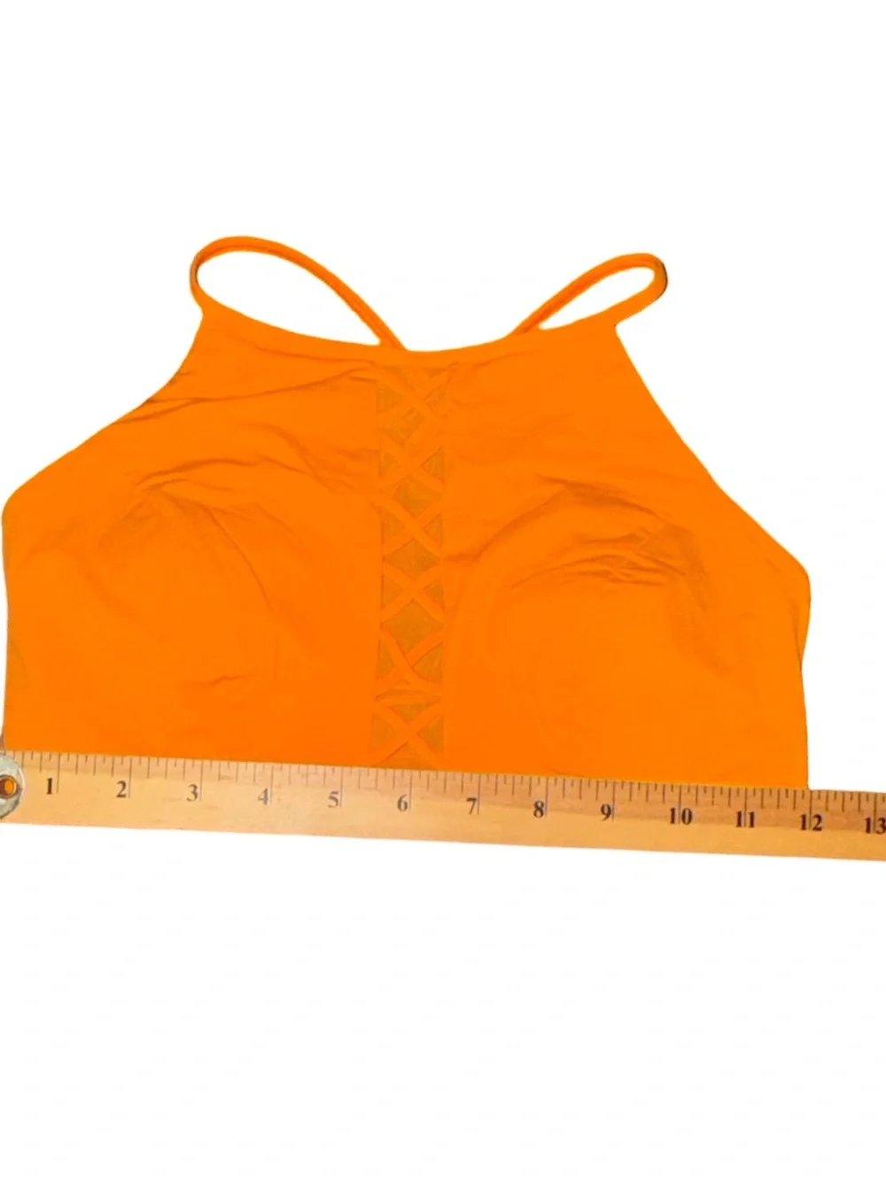 Lululemon Shoreline Top Vivid Amber size 6
