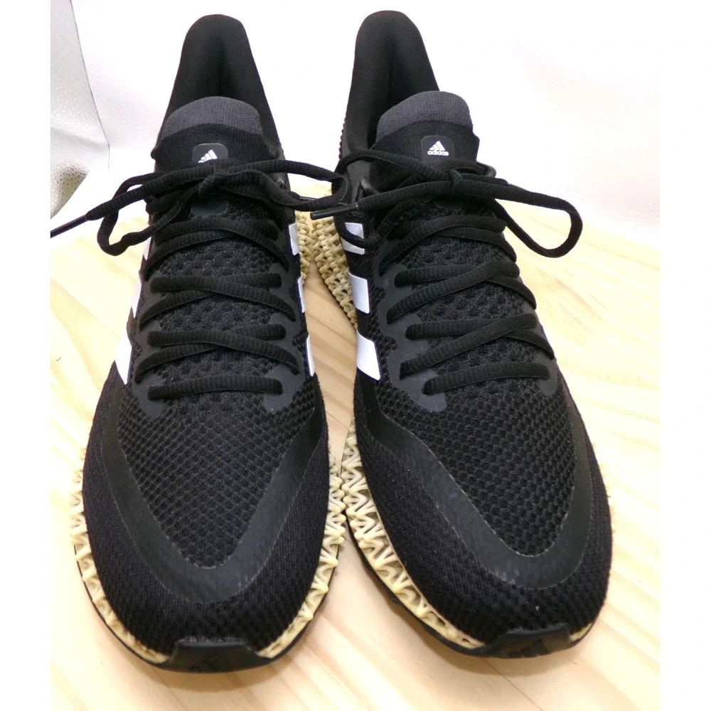 Adidas 4DFWD 2 Black Carbon Mens Running Shoes Size 12 Low Top Sneaker GX9249