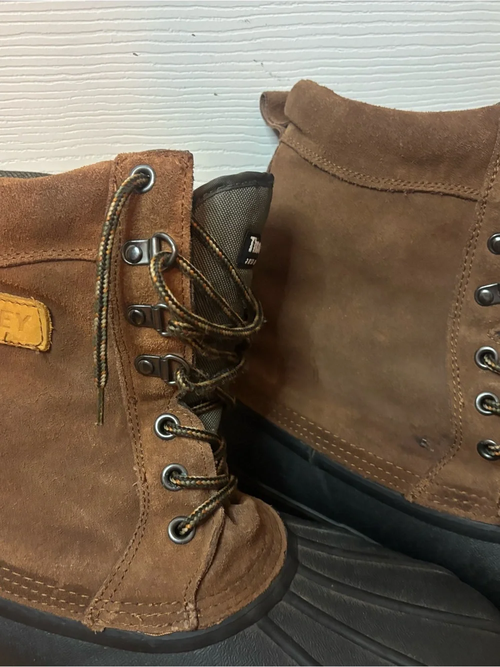 Tingley Brown and Black Size 11 Men's Waterproof Winter Boots/Duck Boots