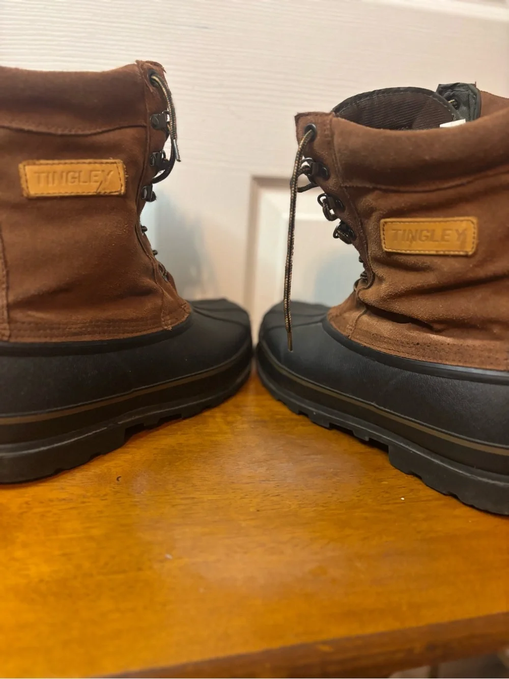 Tingley Brown and Black Size 11 Men's Waterproof Winter Boots/Duck Boots