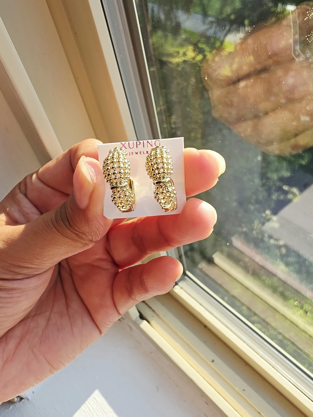 Argollas Para Dama Oro Laminado 14k