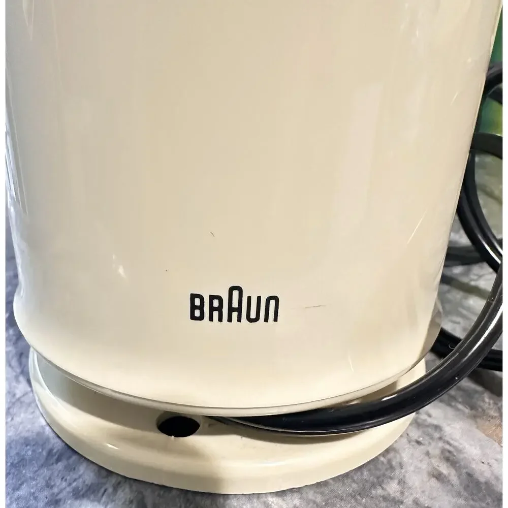 Vintage Braun Espanola KSM 2 Aromatic Coffee Grinder - Works good