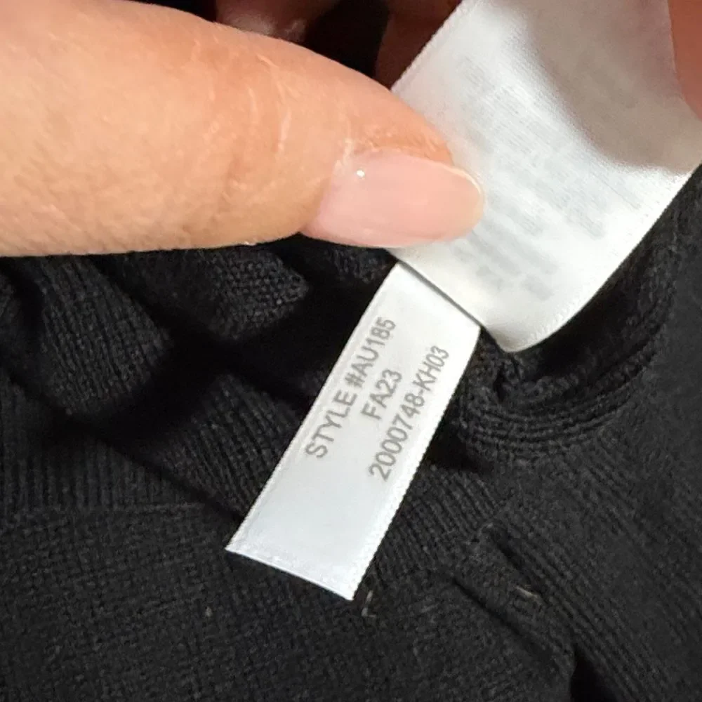 J.Crew Machine-Washable Merino Wool-Blend Turtleneck Sweater Black