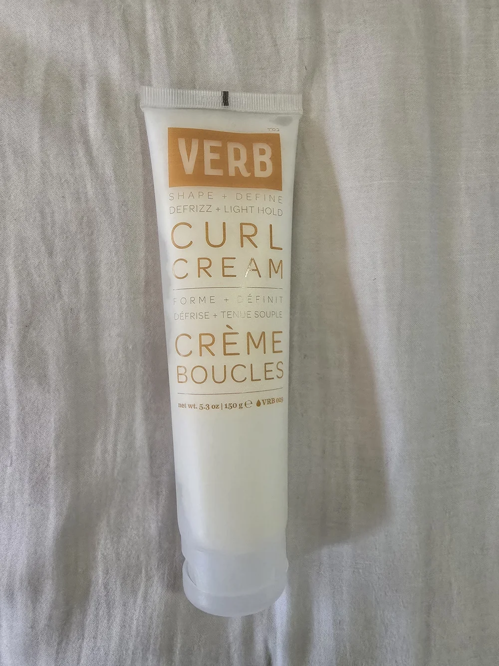 VERB Curl Cream - White with Gold Accents