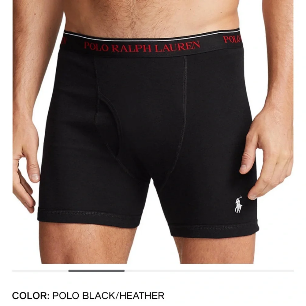 Polo Ralph Lauren Men's 5 +1 Free Bonus. Classic-Fit Cotton Boxer Briefs NEW XL