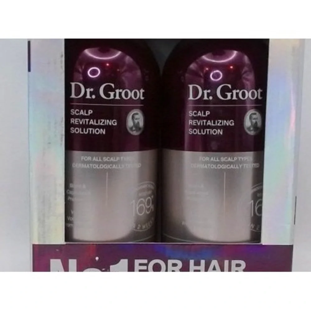 Dr‎ Groot Scalp Revitalizing Solution Shampoo,23.66 Fl Oz,(2),BRAND NEW IN BOX
