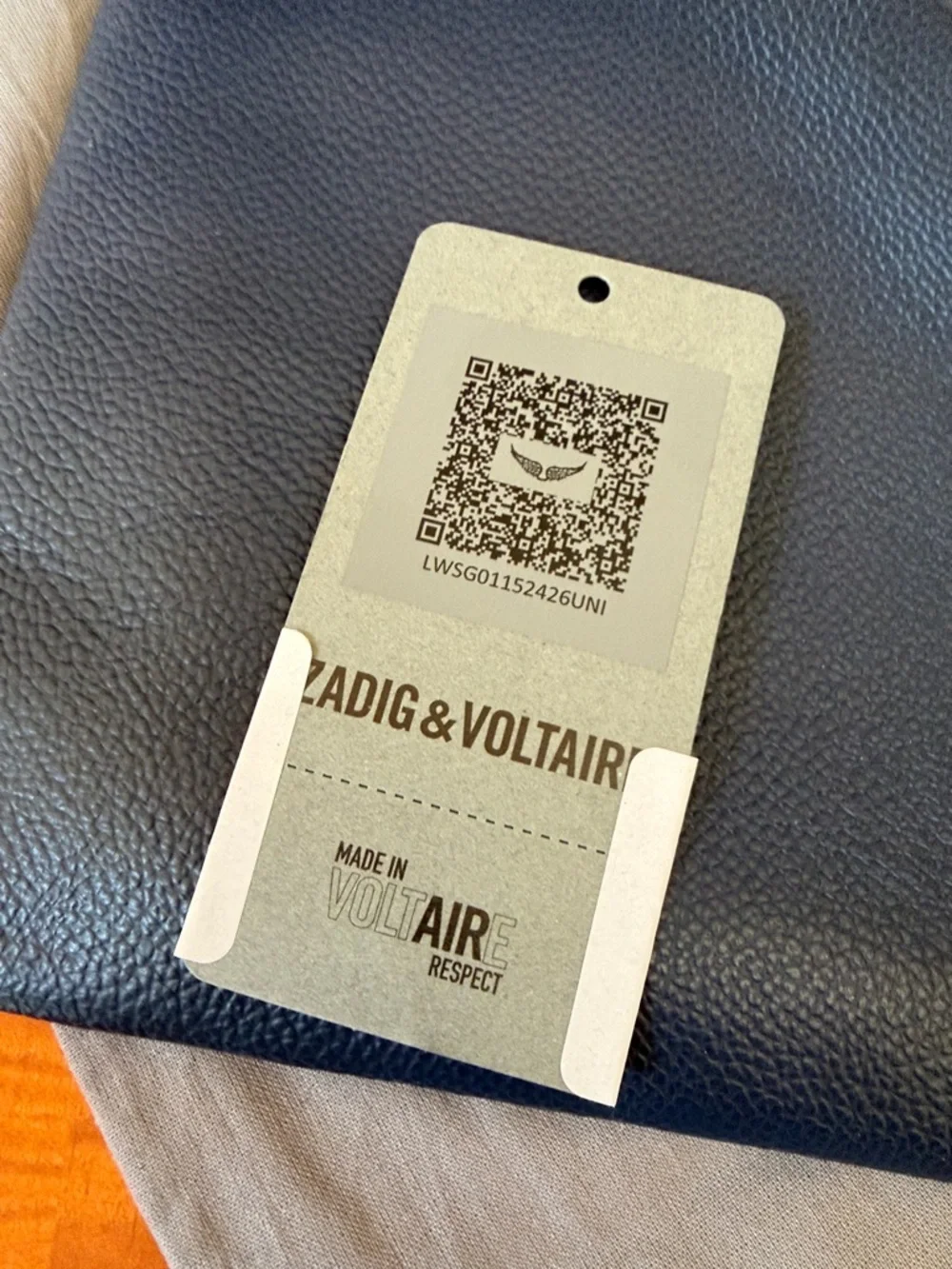Zadig & Voltaire sleek pebbled
