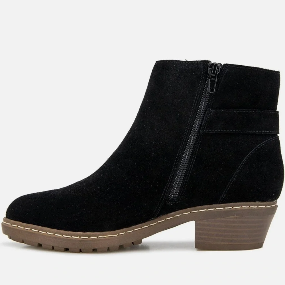 KENSIE Women's Glam Fashion Ankle Booties Black Size 7 NEW